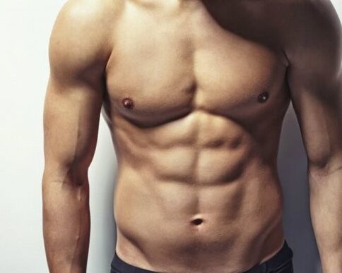 Ein Mann in guter körperlicher Verfassung.